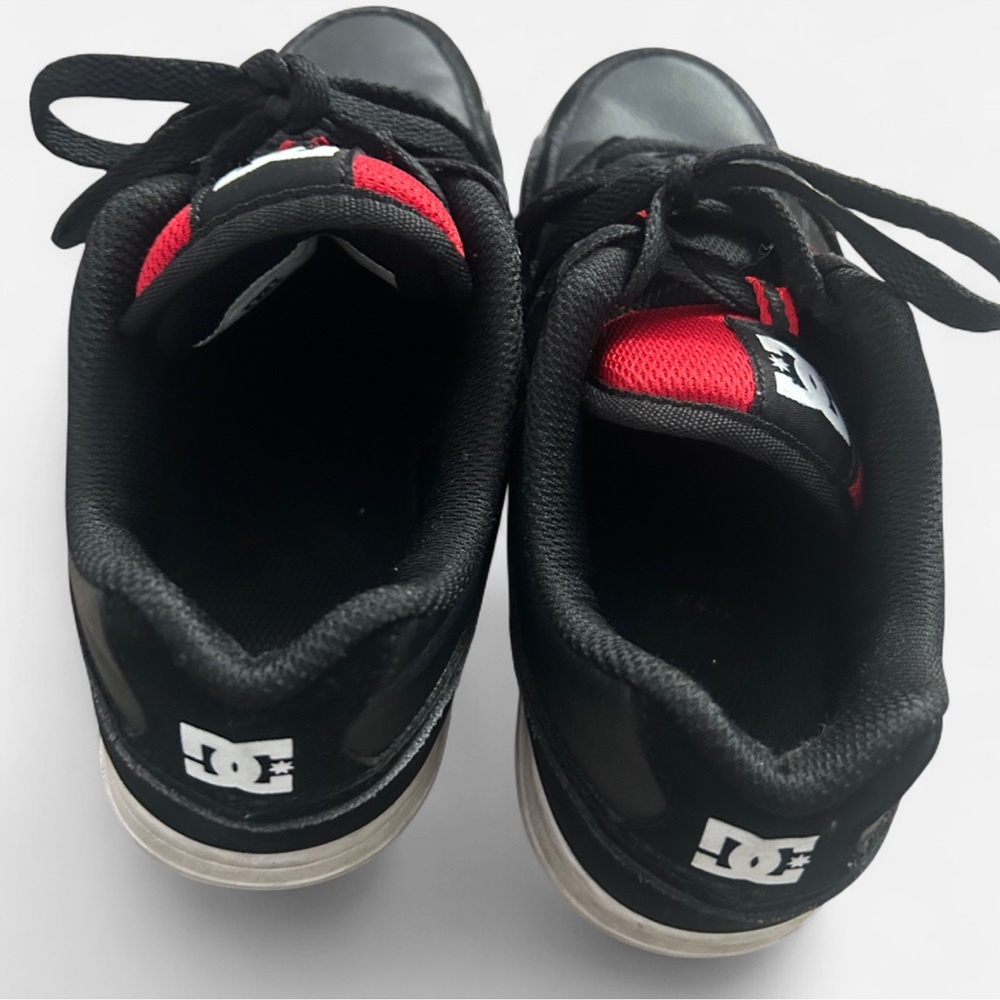 DC Black and Red Athletic Shoes - Picture 3 of 4